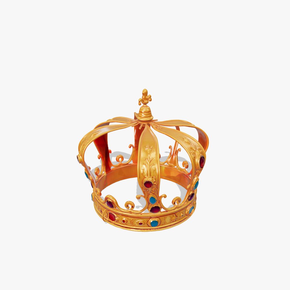 Royal Gold Crown model pack